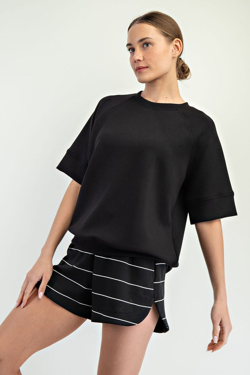 Super Soft Modal Short Sleeve Crewneck
