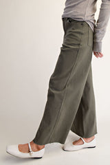 Soft Stretch Twill High Rise Pants