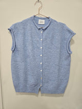 Cap Sleeve Vest Cardigan