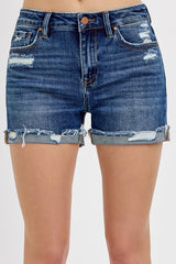 Luke's Mid Rise Cuffed Shorts