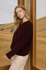 Lightweight Button Down Knit Cardigan