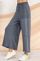 Curvy Soft Front Pocket Drawstring Lounge Pants
