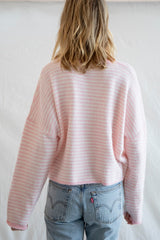 Long Sleeve Soft Striped Cardigan