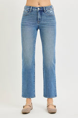 Peggy's TC Mid Rise Ankle Straight Jeans