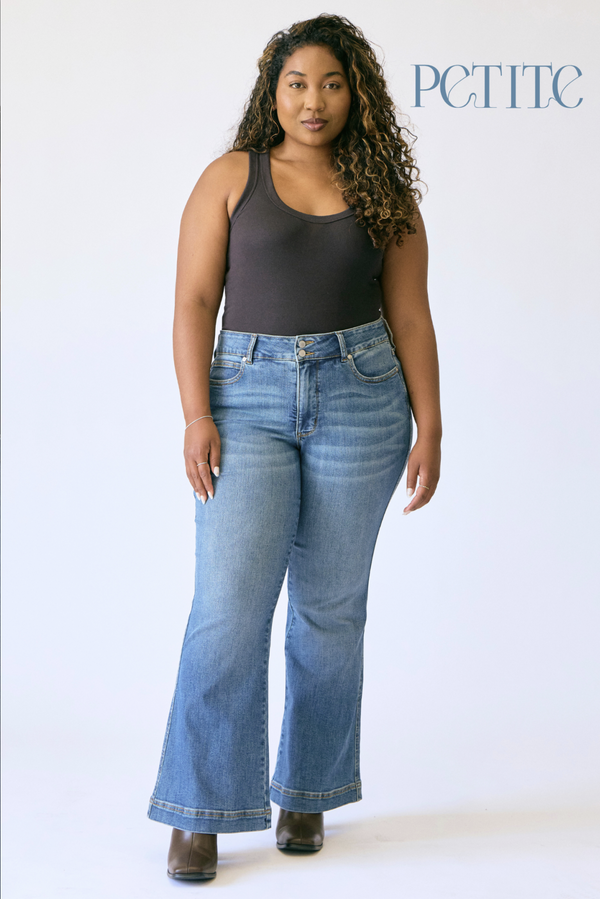 Curvy Keely's High Rise TC Flares