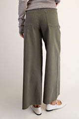 Soft Stretch Twill High Rise Pants
