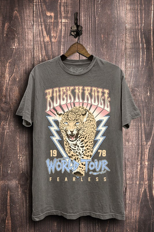 Acid Wash Gray World Tour Tee