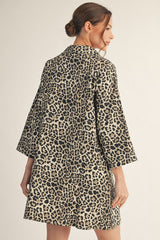 Leopard Shift Dress