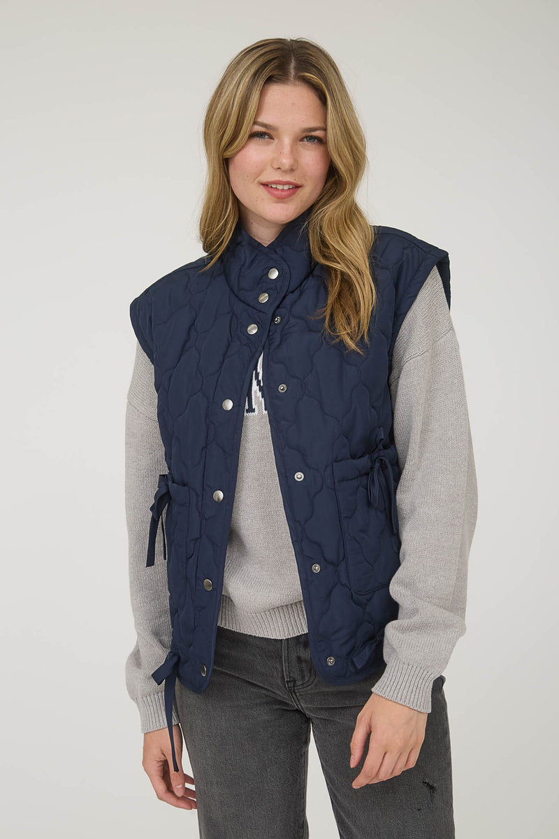 Button Down Quilted Vest