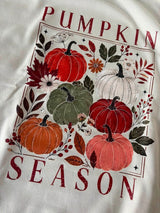 Sand Multi Color Pumpkin Crewneck