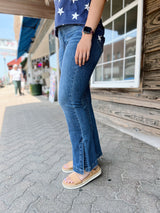 Lea's Slim Bootcut Jeans