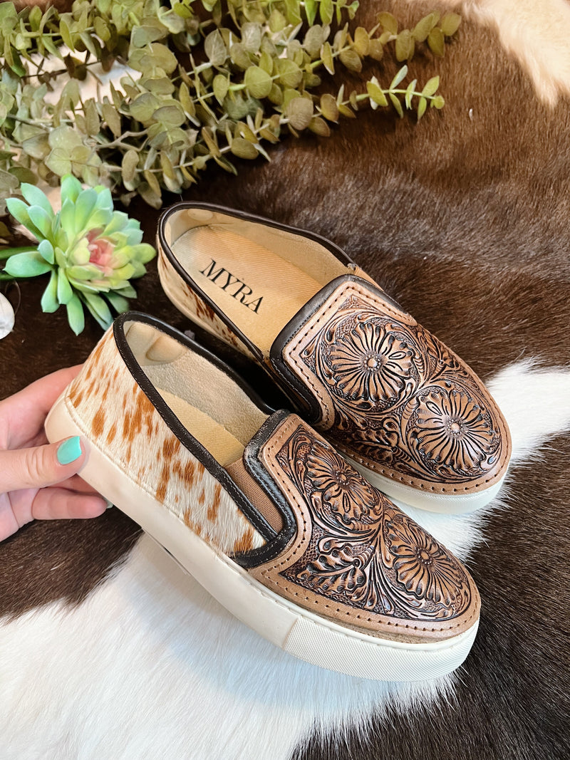 Rodon's Tooled Slip On Shoes