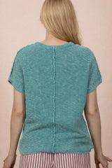 Curvy Out Seam Sleeveless top