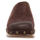 Jeda's Brown Suede Mule