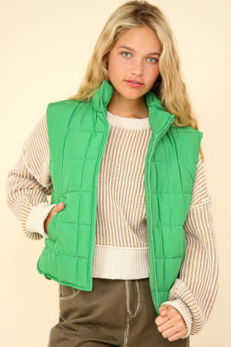 Basic Lightweight Quilted Vest