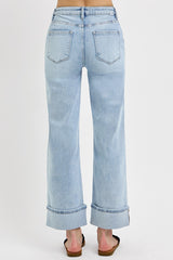 Blaire's TC High Rise Ankle Wide Cuff Jeans