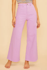 Sadie's Wide Leg Cropped Jeans