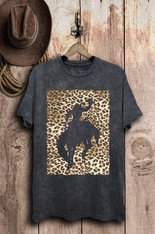 Leopard Cowboy Tee