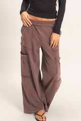 Cargo Wide Leg Lounge Pant