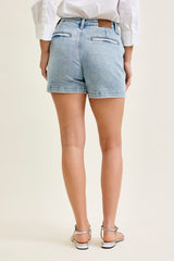 Fallon's High Waisted Trouser Shorts