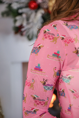 Pink Pawliday Mesh Top