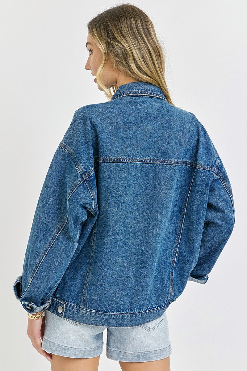 Dark Wash Denim Jacket