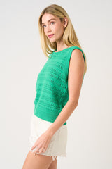 Knitted Sleeveless Top