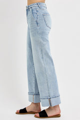 Blaire's TC High Rise Ankle Wide Cuff Jeans