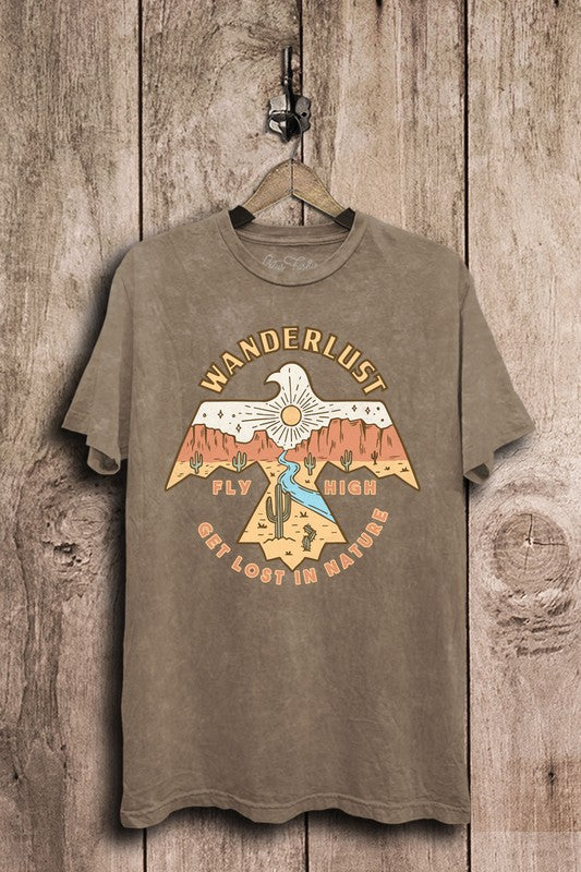 Mocha Fly High Graphic Tee