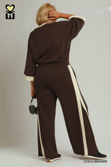 Color Block Side Stripe Pants