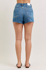 Maely's High Waist Cut Off Short