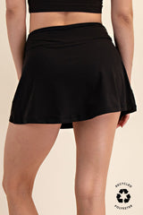 Black Butter Skort