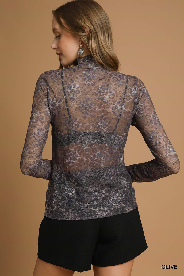 Leopard Layering Top