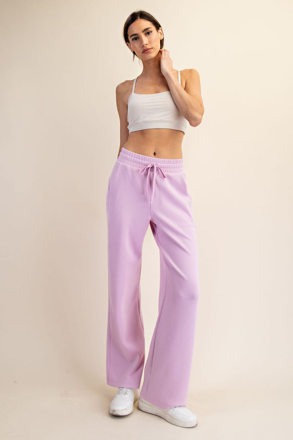 Blossom Modal Scuba Straight Leg Pants