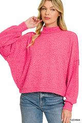 Brushed Melange Hacci Sweater