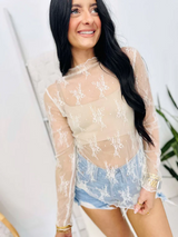 Lace Layering Top
