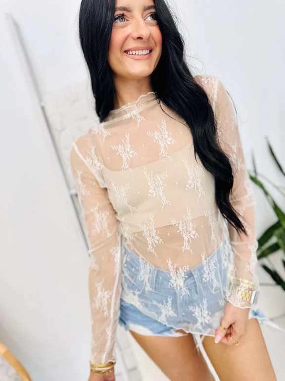 Lace Layering Top