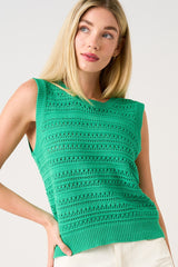Knitted Sleeveless Top