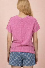 Curvy Out Seam Sleeveless top