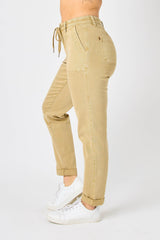 Beckett's Camel Cuffed Joggers