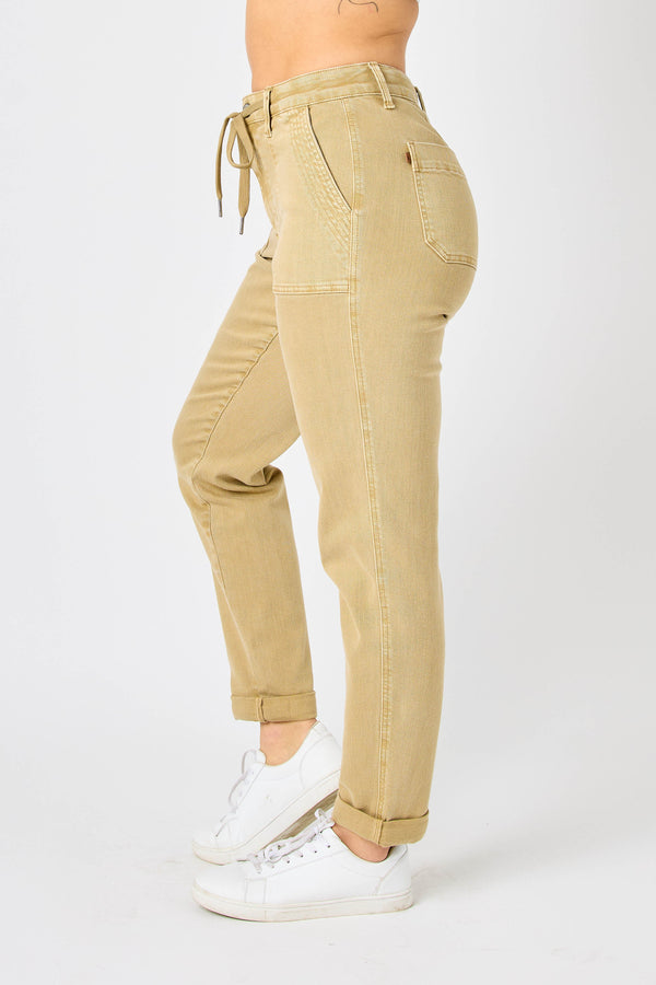 Beckett's Camel Cuffed Joggers