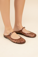 Maggie's Brown Slip On Jelly's