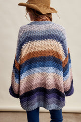 Hand Crochet Open Cardigan