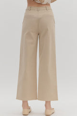 Stone Front Pocket Pants