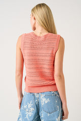 Knitted Sleeveless Top