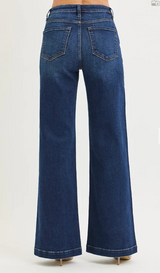 Gina's High Rise Wide Leg Jeans