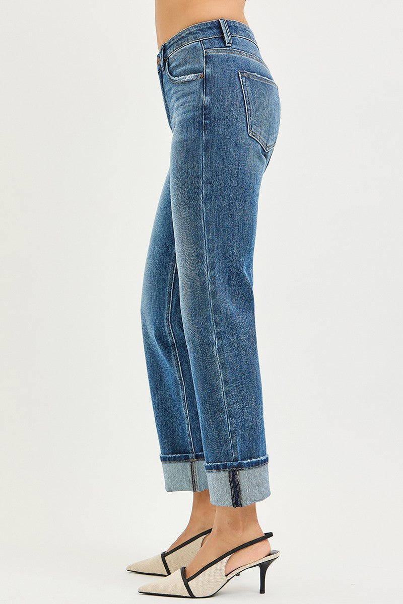 Roscoe's Slouchy Cuffed Hem Jeans