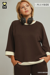 Color Block Raglan Top