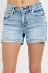 Lizzie's  Low Rise Shorts With Slit