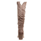 Whitney's Brown Suede Slouchy Boot